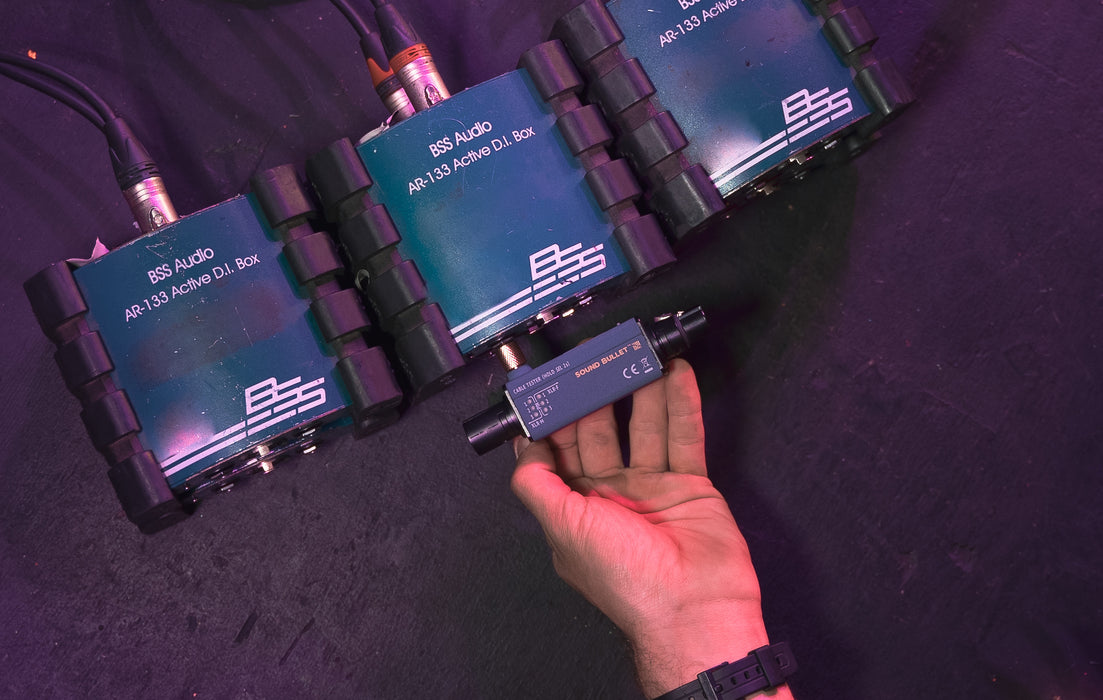 Sound Bullet - Comprobador de audio y cables