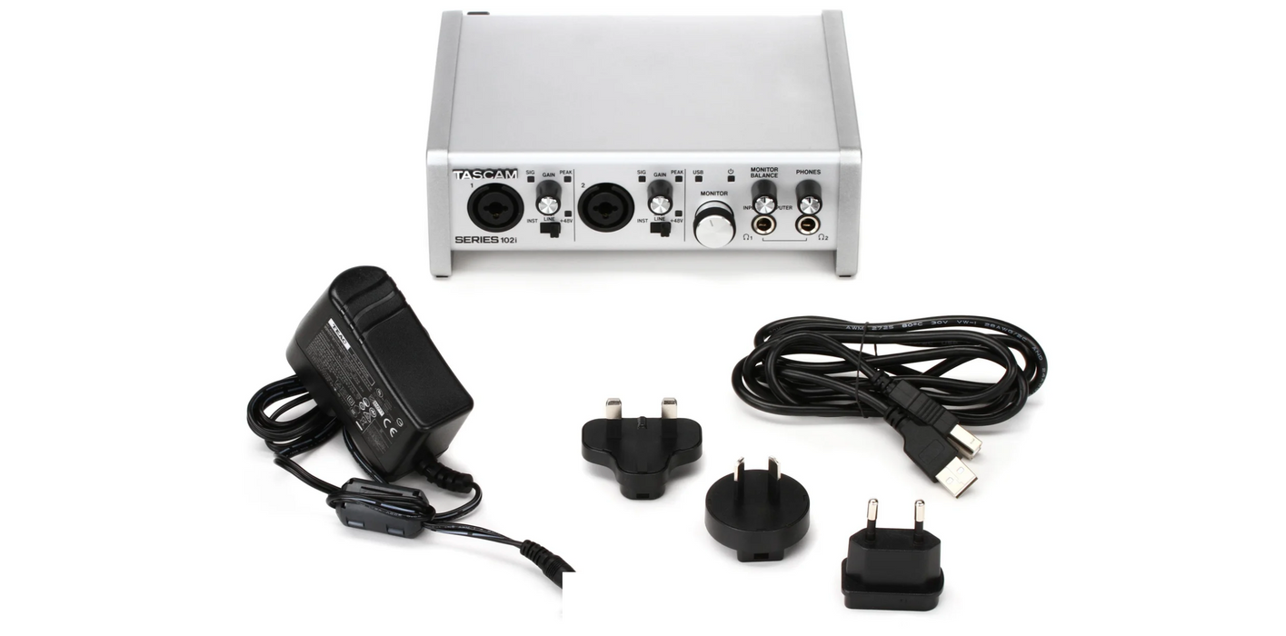 TASCAM Series 102i USB and MIDI Audio Interface