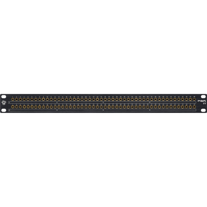 Patchbay Black Lion Audio PBR TT 96 connectors