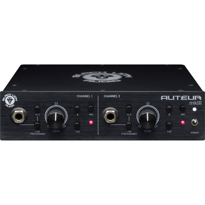 Black Lion Audio Auteur MKIII 2-Channel Microphone Preamp