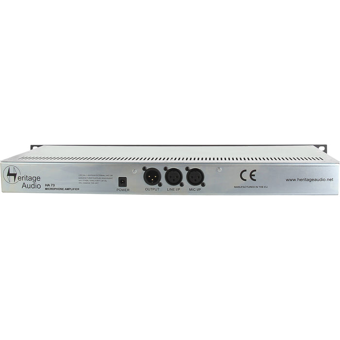 Heritage Audio HA 73 Microphone Preamplifier