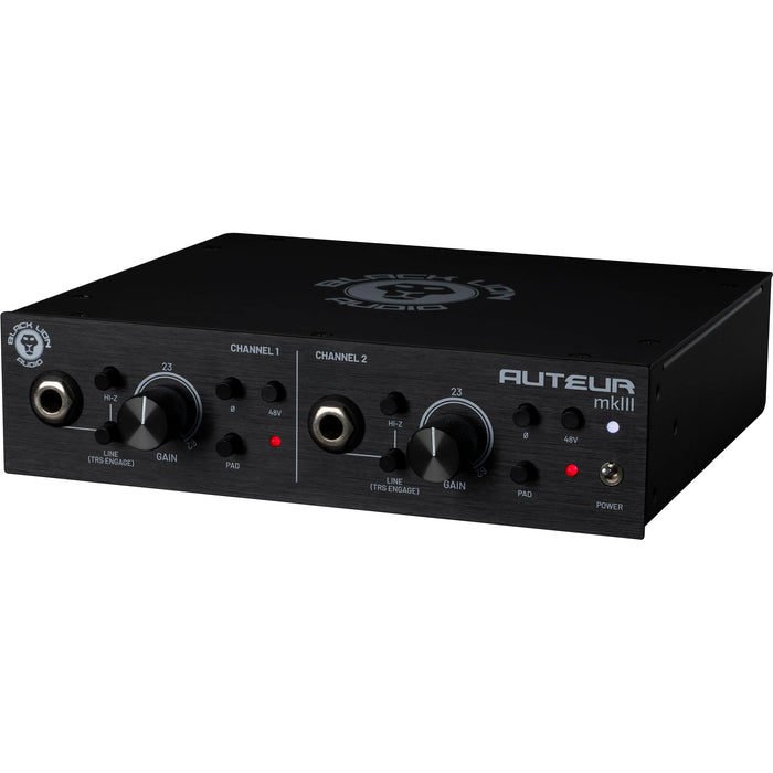 Black Lion Audio Auteur MKIII 2-Channel Microphone Preamp