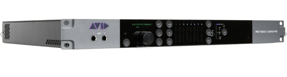 Interfaz de audio previa Avid Pro Tools Carbon