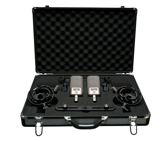 Par de Micrófonos de Condensador Profesionales Austrian Audio OC818 Dual Set Plus multiestándar (2 unidades) - plateado