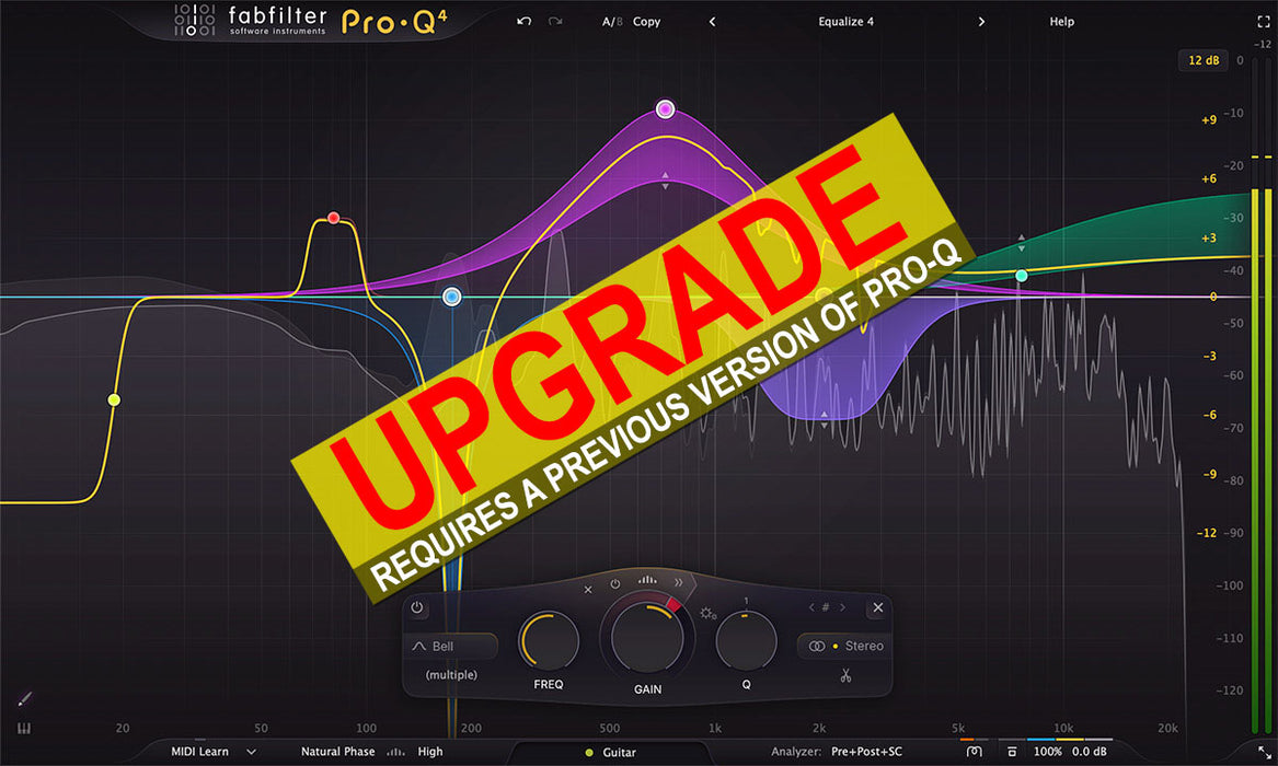 FabFilter Pro-Q 3 (Upgrade from Pro Q-1 and Pro Q-2)
