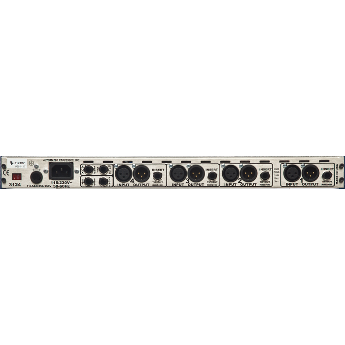 API 3124MV 4-Channel Microphone Preamplifier