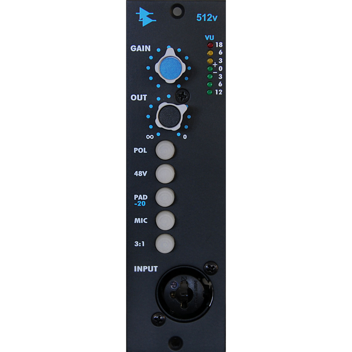 API 512V microphone preamplifier