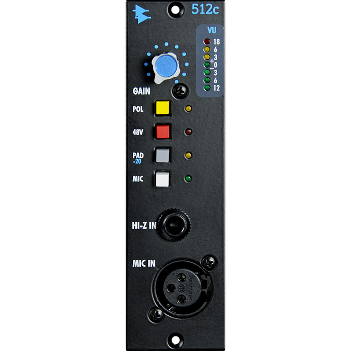 API 512c microphone preamplifier
