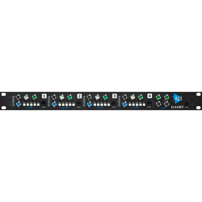 API 3124MV 4-Channel Microphone Preamplifier