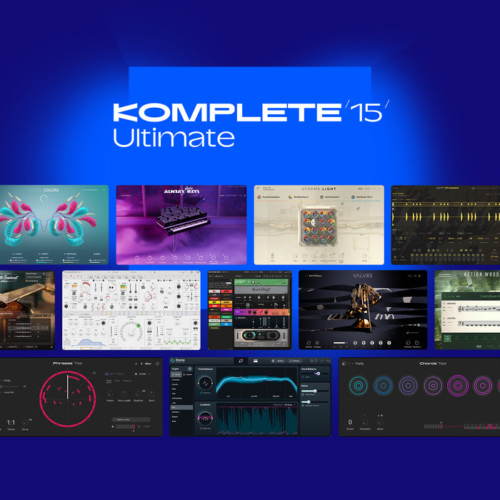 Native Instruments Komplete 14 Software de producción musical definitivo: actualización desde Komplete Standard 8-14 