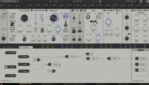 Native Instruments MASSIVE X DL Software Synthesizer 