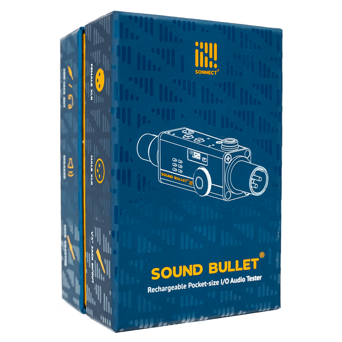 Sound Bullet - Comprobador de audio y cables