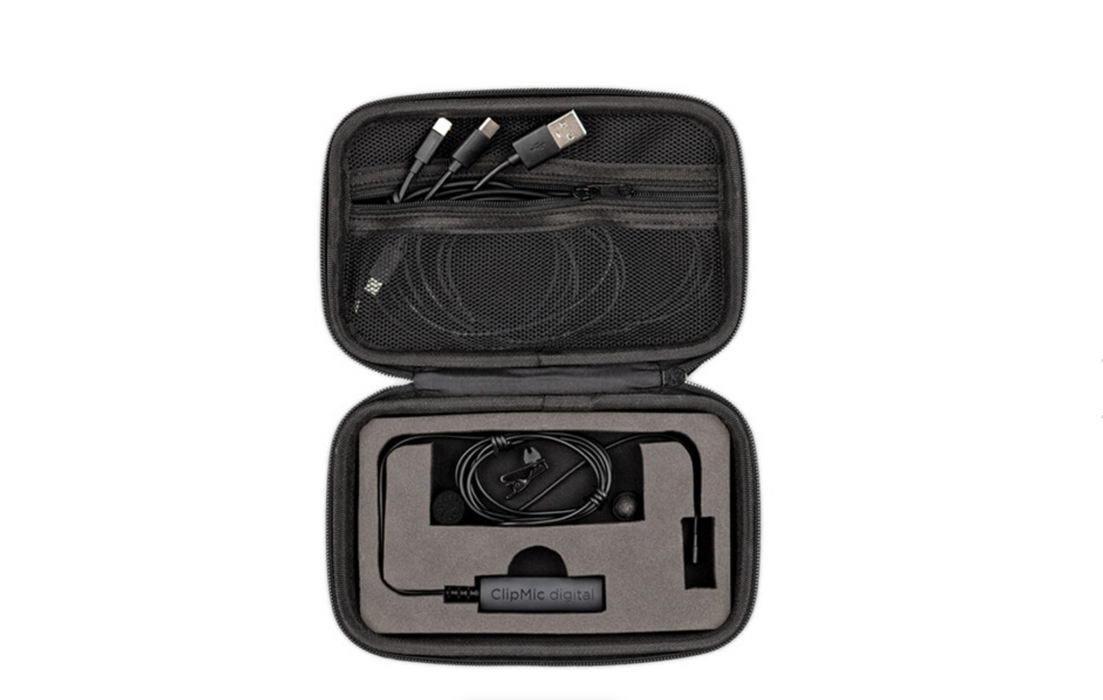 Micrófono de solapa Apogee ClipMic Digital 2 para iOS