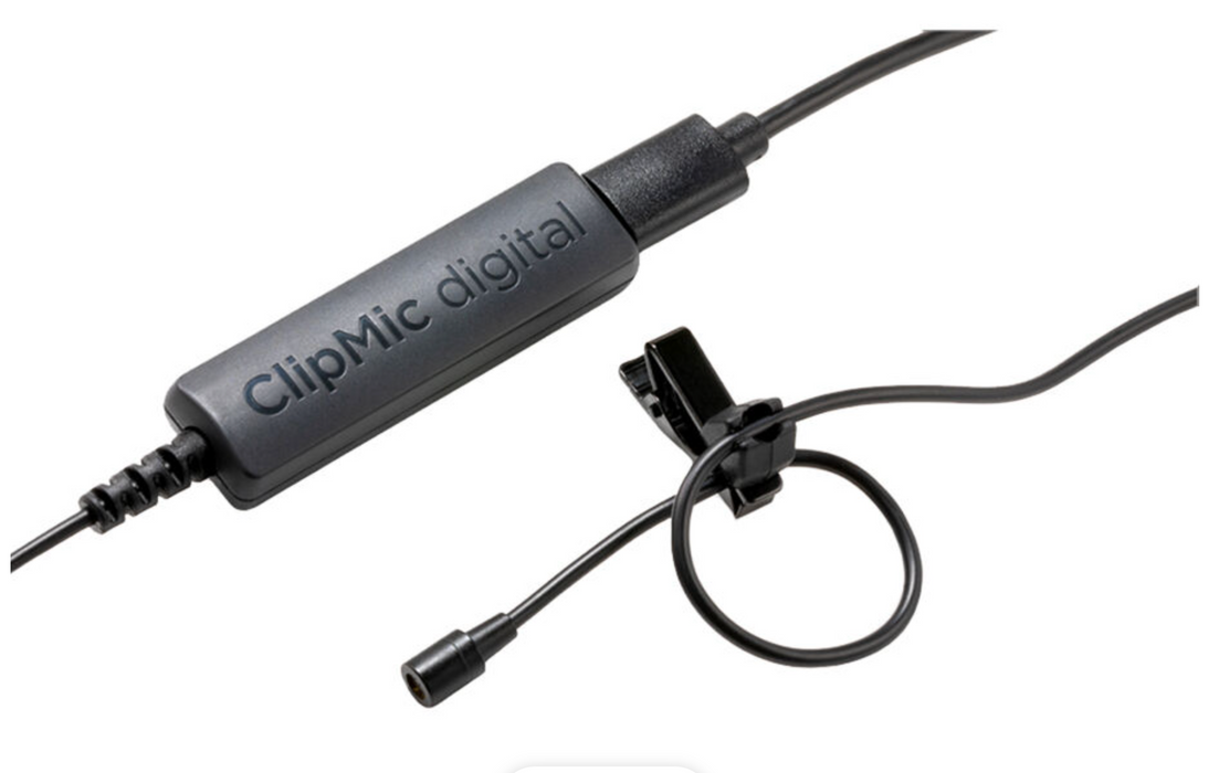 Micrófono de solapa Apogee ClipMic Digital 2 para iOS