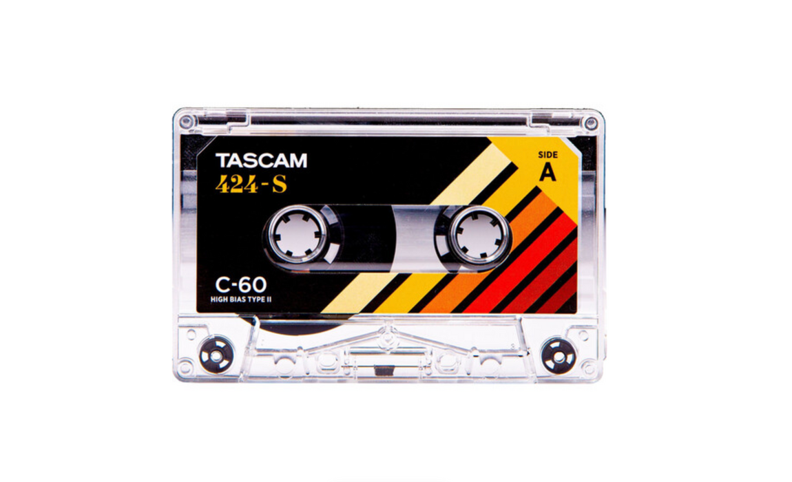 TASCAM 424-S High Bias Blank Studio Cassette Tape