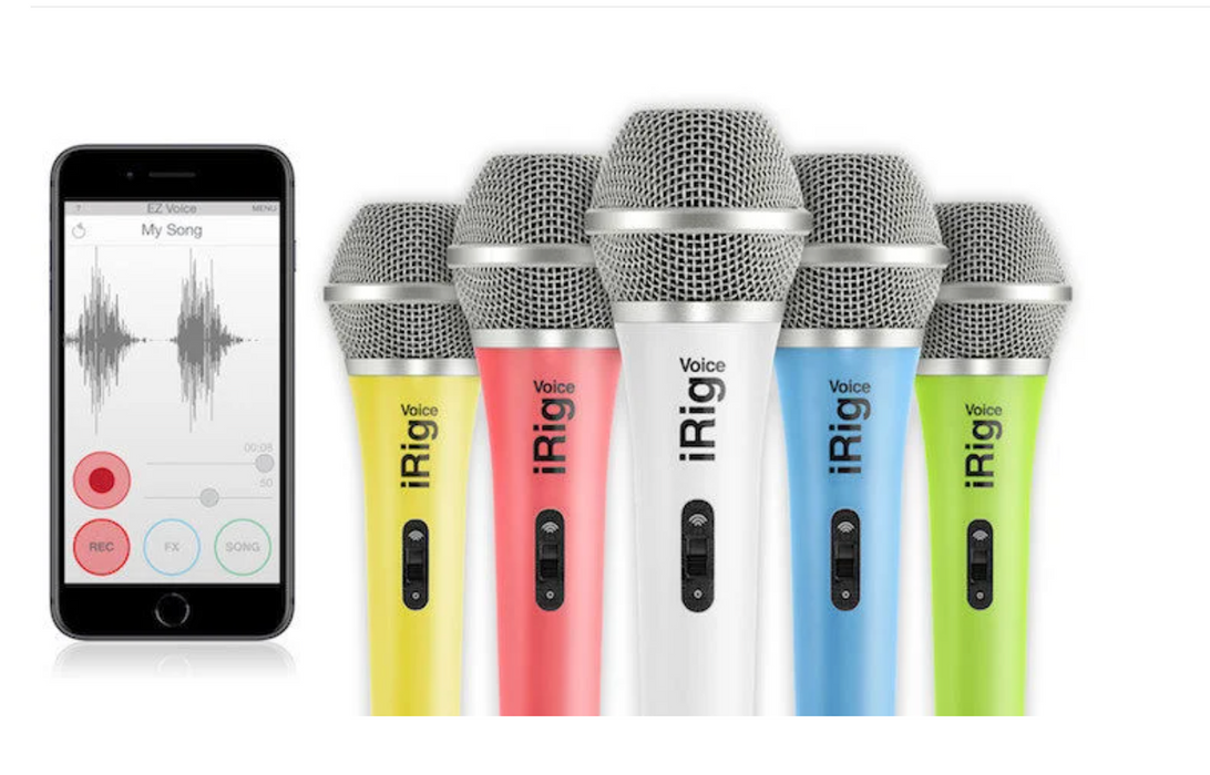 IK Multimedia iRig Voice cardioid condenser microphone