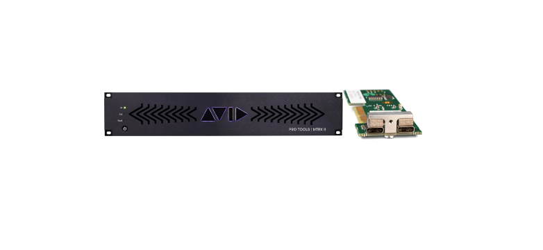 Interfaz de audio Avid Pro Tools MTRX II + módulo Thunderbolt 3