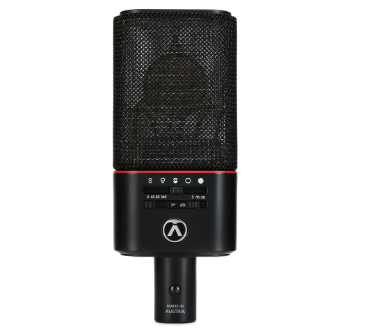 Austrian Audio OC818 Studio Professional Condenser Microphone Multi-pattern Set (Black) 
