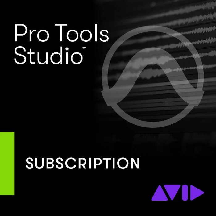 Pro Tools Studio - 1 Year License - New Subscription