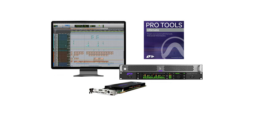 Sistema completo Pro Tools | Montaje en bastidor HDX Thunderbolt 3 