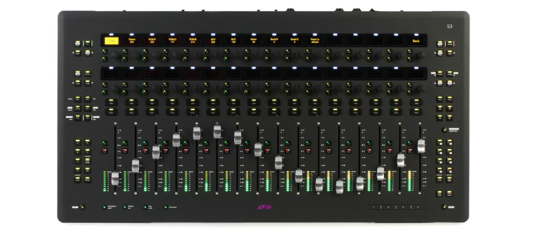 Controlador DAW Avid S3 Eucon