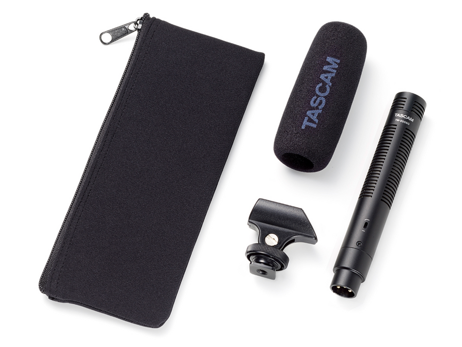 Microfone Condensador Shotgun TASCAM TM-200SG