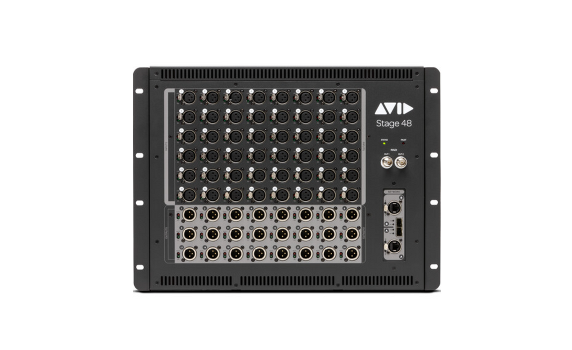 Avid VENUE I/O Rack | Stage 48 (48x24)