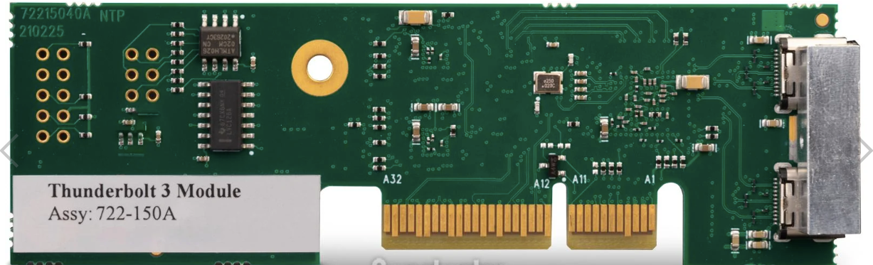 Thunderbolt 3 Module for Pro Tools MTRX II