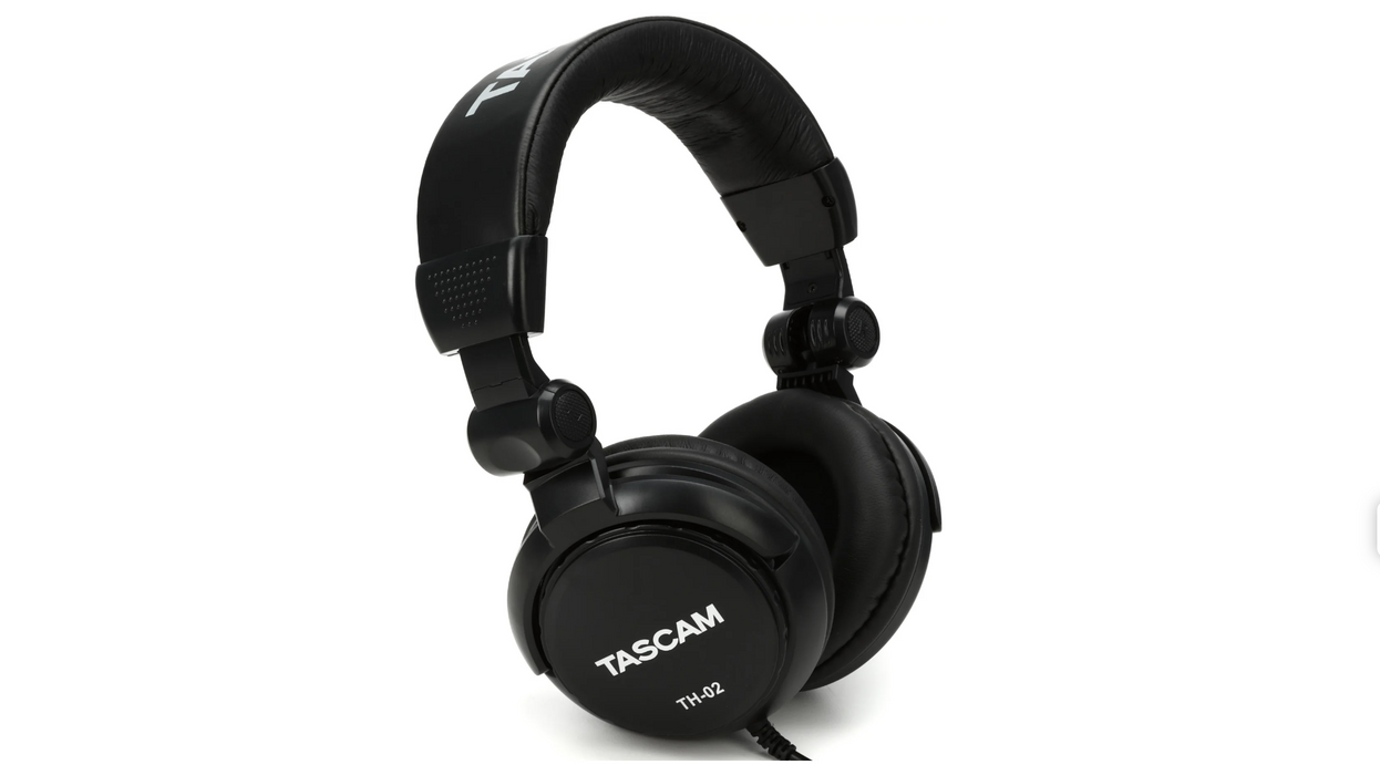 TASCAM TH-02 Studio Headphone - Black