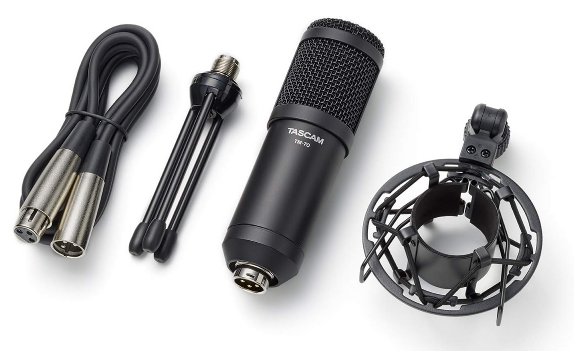 Micrófono de transmisión dinámico TASCAM TM-70