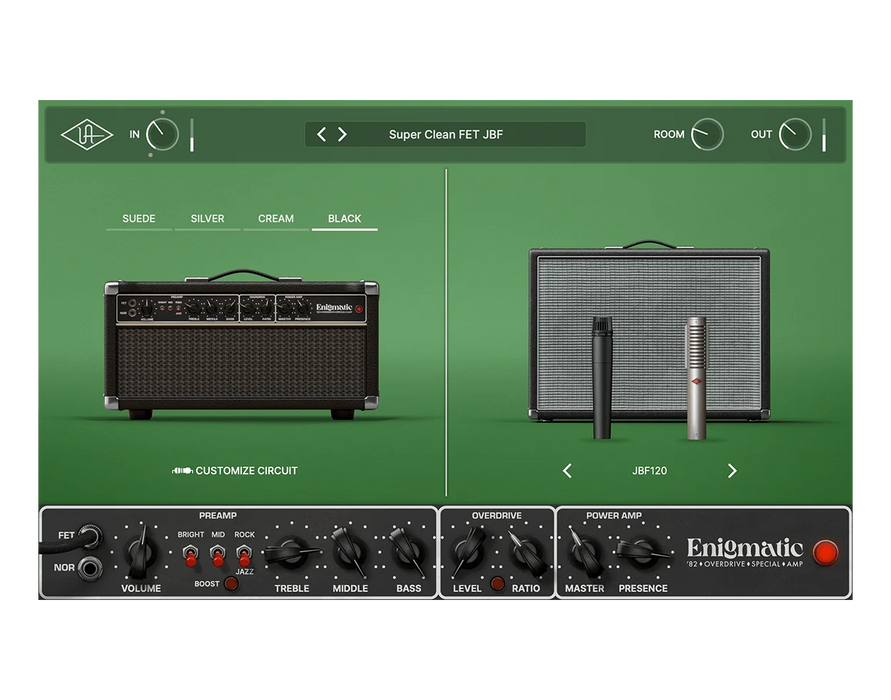 UAD Enigmatic '82 Overdrive Special Amp