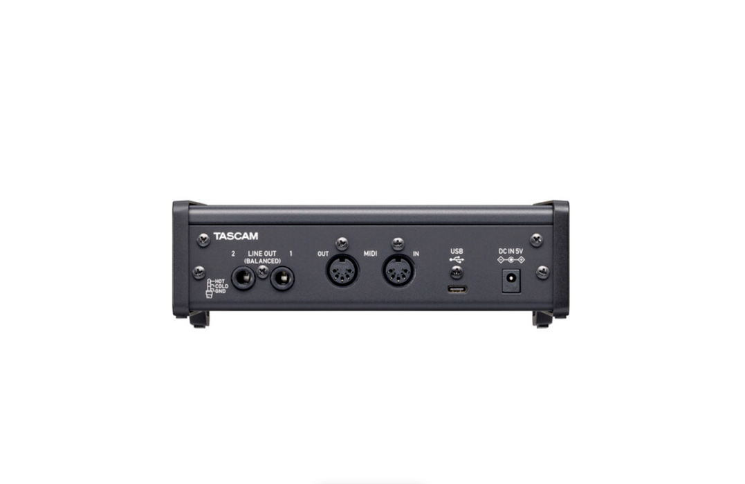 TASCAM US 2x2HR USB-C Audio/MIDI Interface