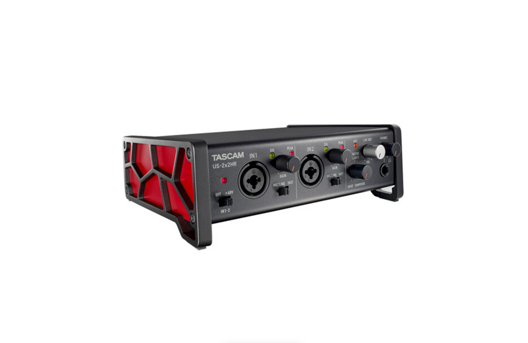 TASCAM US 2x2HR USB-C Audio/MIDI Interface