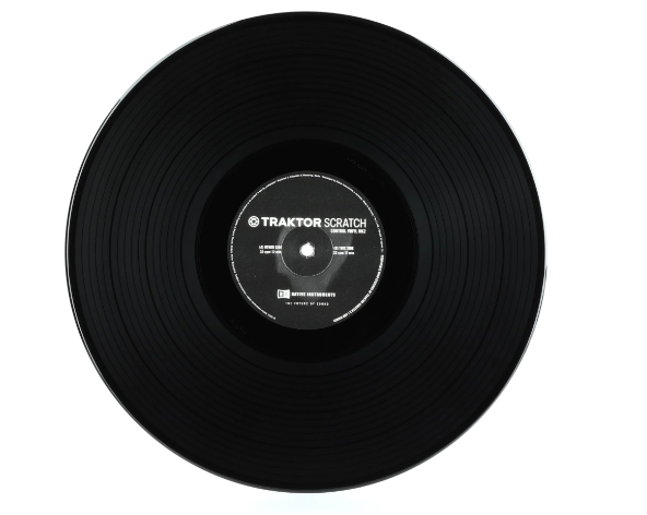 Native Instruments Tractor Scratch MK2 Black Control Vinyl