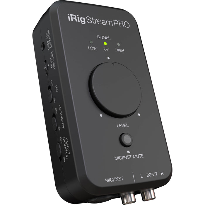 IK Multimedia iRig Stream Pro USB 4x2 Audio Interface