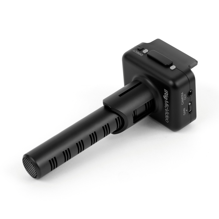 IK Multimedia iRig Mic Video Micrófono condensador de escopeta supercardioide