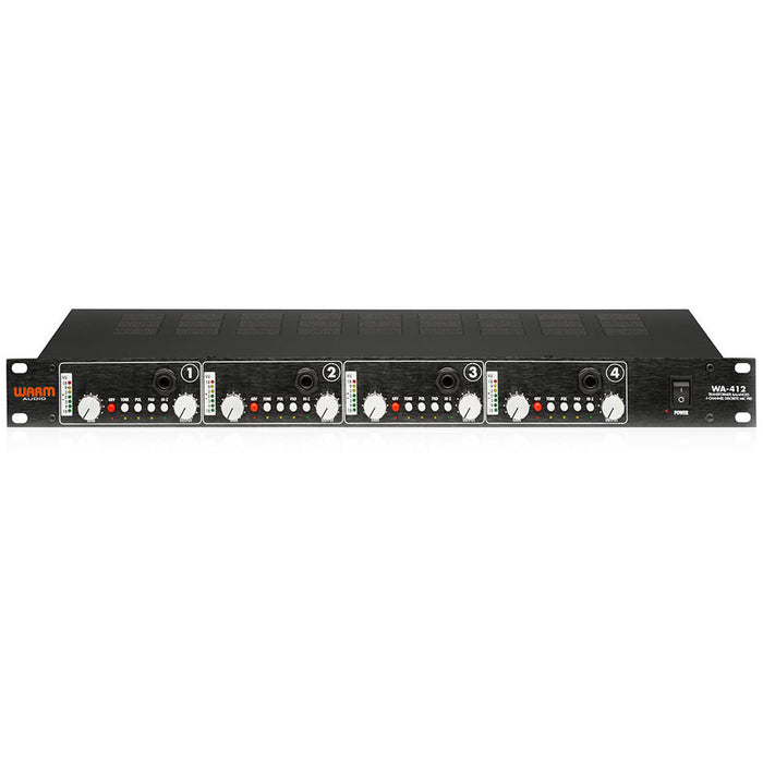 Warm Audio WA-412 Preamplificador de micrófono de 4 canales