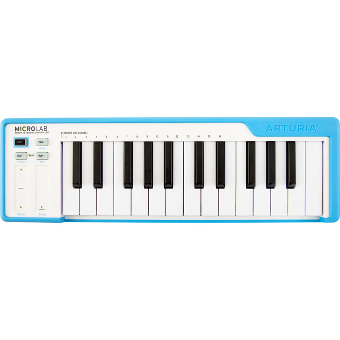 Arturia MicroLab USB Controlador MIDI de 25 teclas (Azul)