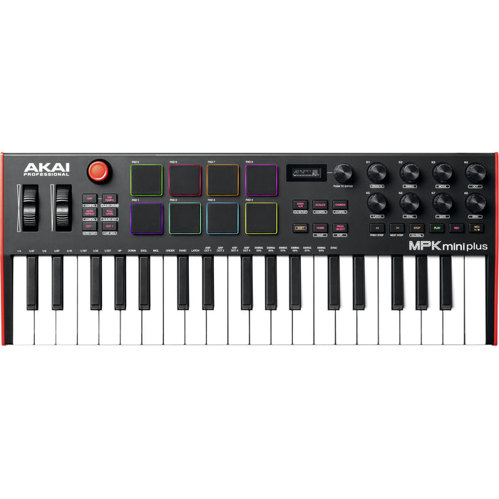 Akai Pro MPK Mini Plus Controlador MIDI USB 37 Teclas