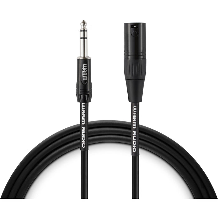 Warm Audio Pro-XLRm-TRSm-6' Cable XLR macho a TRS macho 1,8m