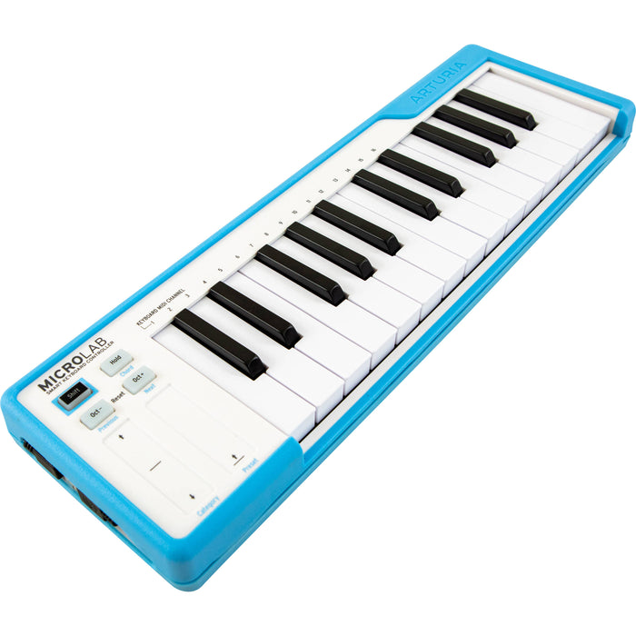Arturia MicroLab USB Controlador MIDI de 25 teclas (Azul)