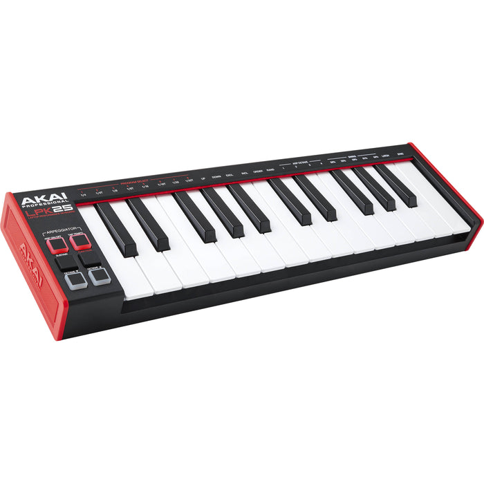 Controlador MIDI USB Akai Pro LPK25 mk2 de 25 teclas