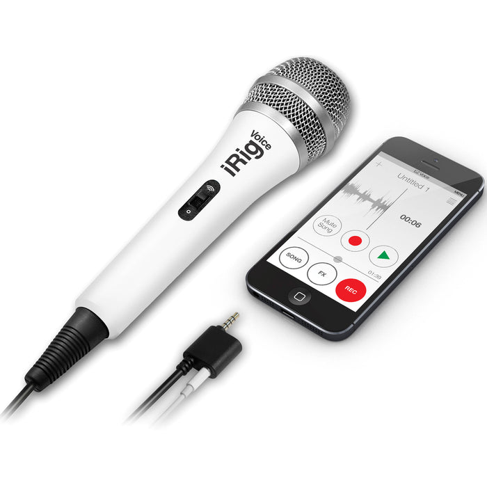 IK Multimedia iRig Voice cardioid condenser microphone