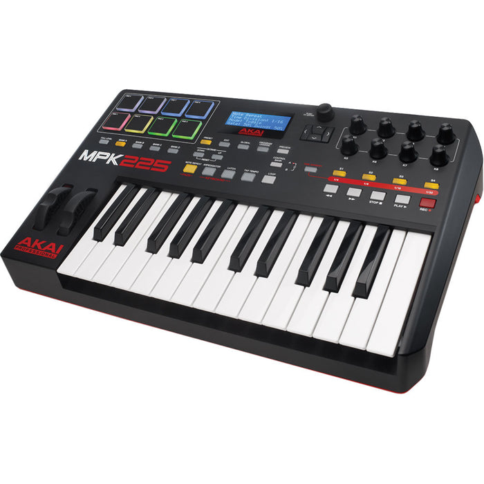 Controlador MIDI USB Akai Pro MPK225 de 25 teclas