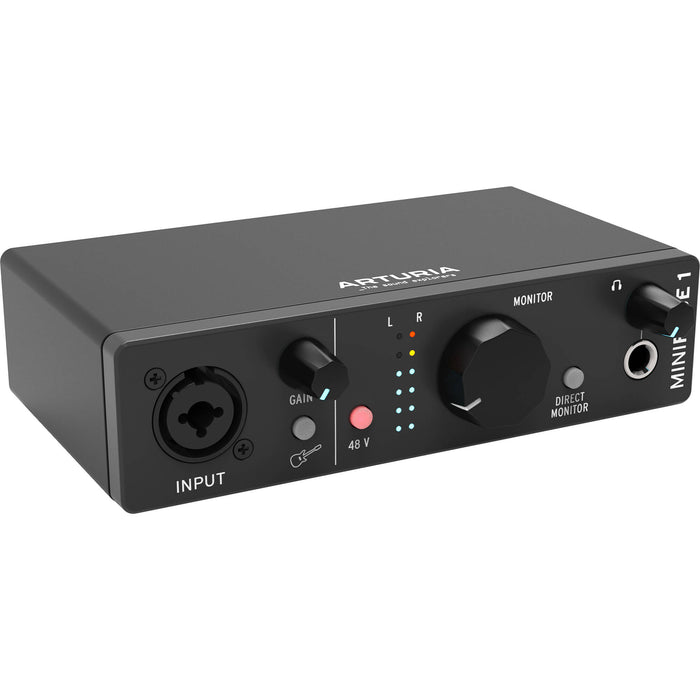 Interfaz de audio Arturia MiniFuse 1 USB-C 1x2 (negro)