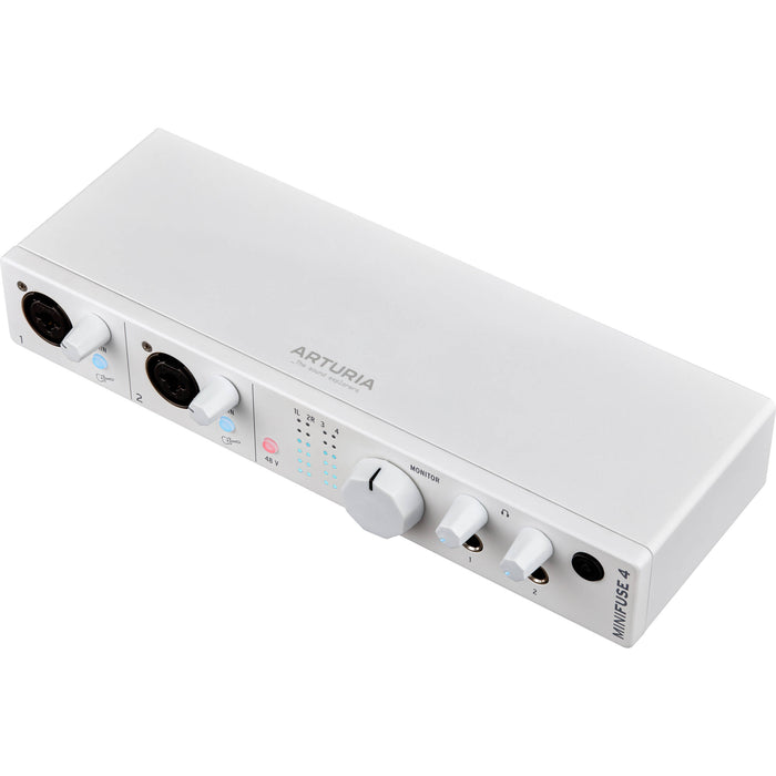 Interfaz de audio Arturia MiniFuse 4 USB-C 4x4 (blanco)