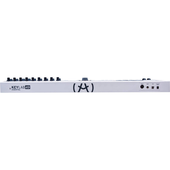 Arturia KeyLab Essential 49 Controlador MIDI USB de 49 teclas (blanco)