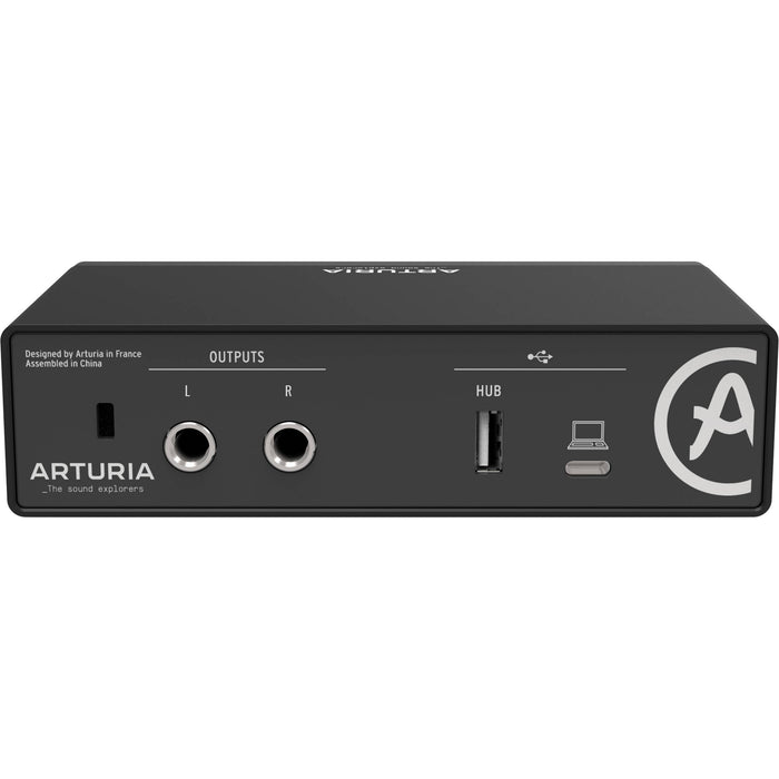 Interfaz de audio Arturia MiniFuse 1 USB-C 1x2 (negro)