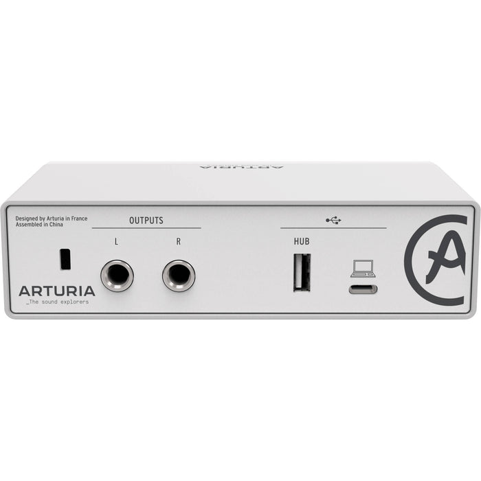 Interfaz de audio Arturia MiniFuse 1 USB-C 1x2 (blanco)