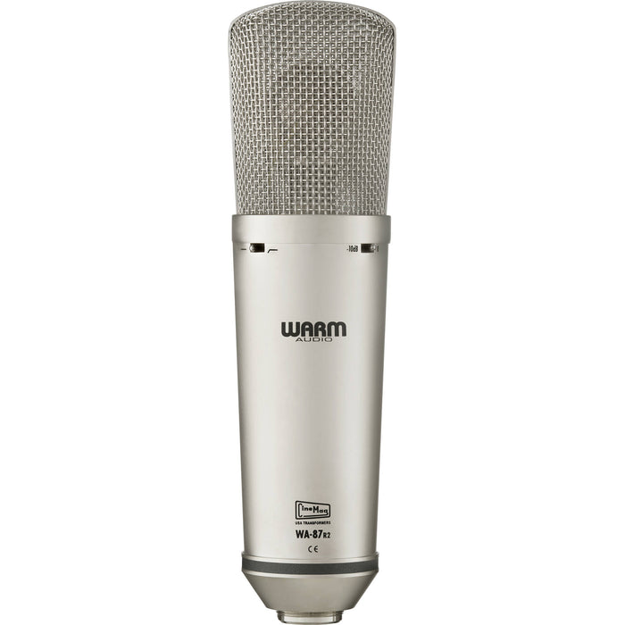 Warm Audio WA-87 R2 Micrófono de condensador multipatrón Níquel